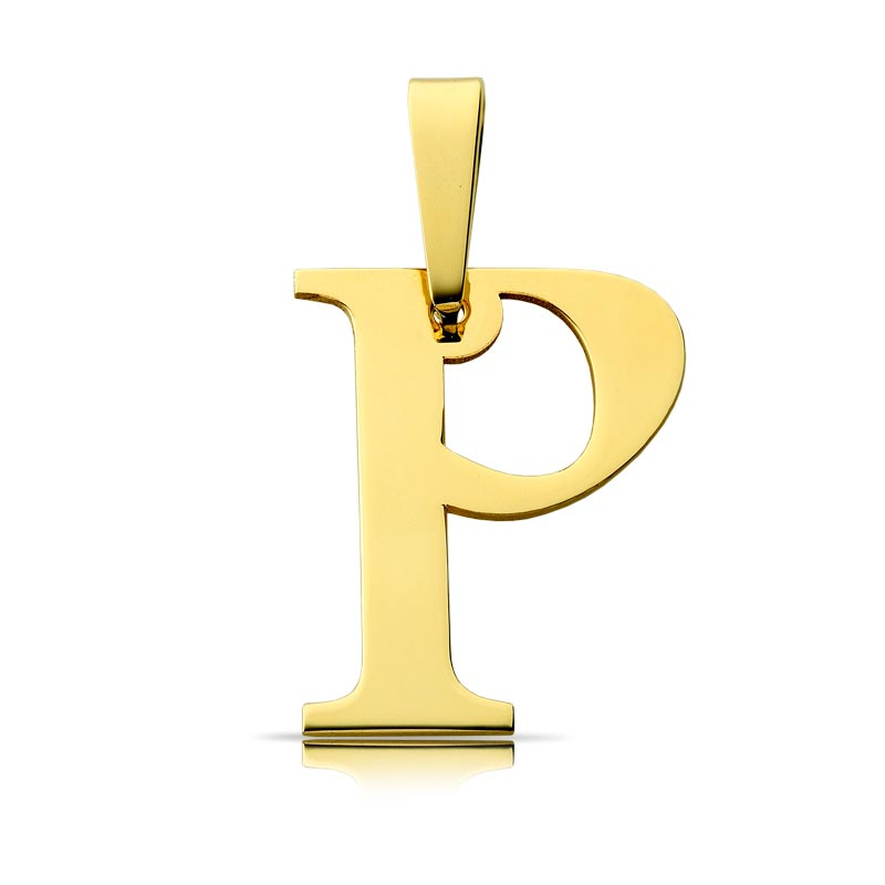 Litera złota P